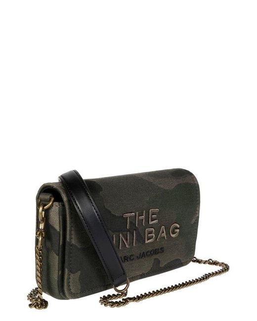 限定★Marc Jacobs The Camo Jacquard Chain Mini Bag Marc Jacobs The Camo Jacquard Chain Mini Bag | Zappos.com