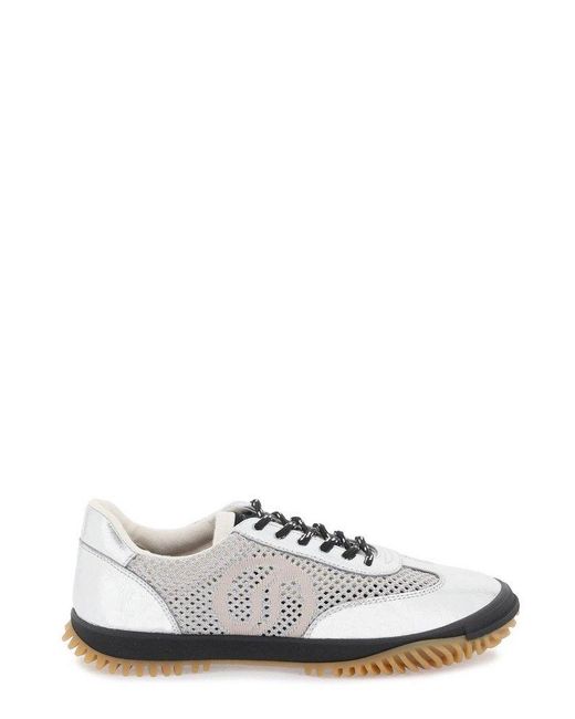 Stella McCartney White S Wave Lace-up Sneakers