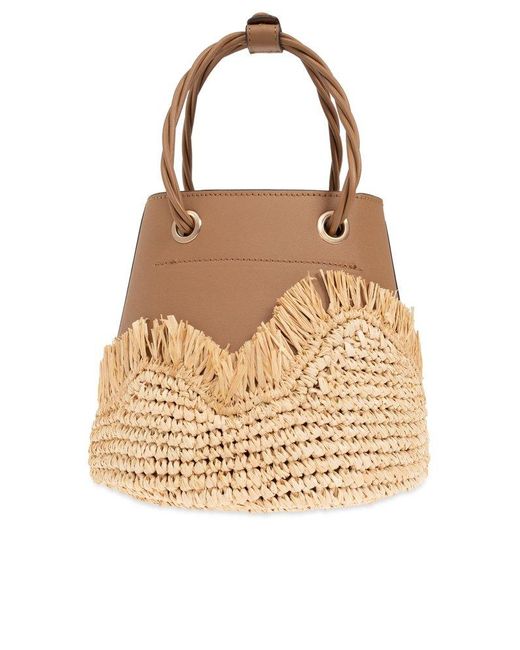 Cult Gaia Natural Jojo Handbag,