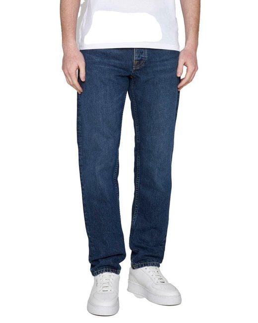 Nudie Jeans Blue Regular Fit Jeans for men