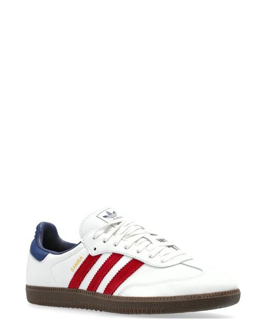 Adidas Originals White Sports Shoes Samba Og for men