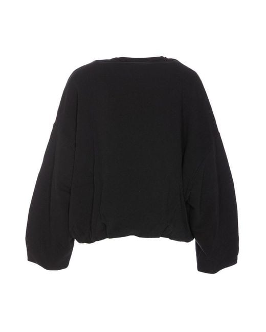Pinko Black Macedonia Sweatshirt