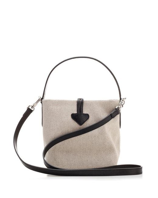 Longchamp Metallic Essential Xs Bucket Bag