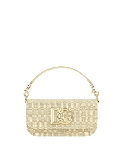 Dolce & Gabbana Metallic Shoulder Bags