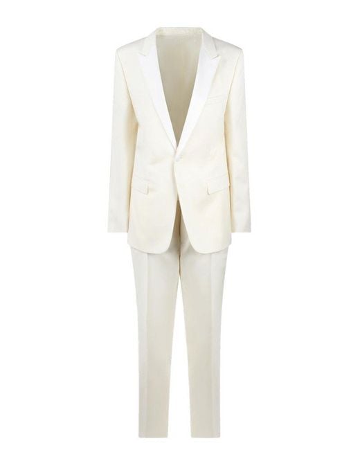 Dior Natural Tailored Single-breasted Suit for men