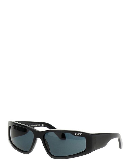 Off-White c/o Virgil Abloh Black Off- 'Kimball' Sunglasses for men