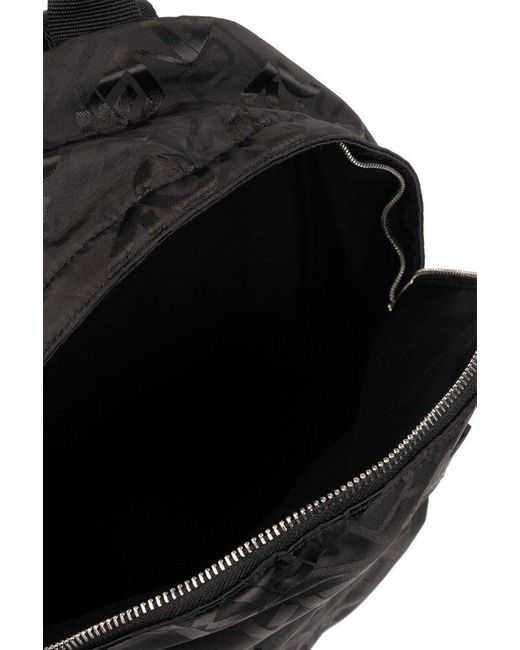 KENZO Black ' Paris' Backpack, for men