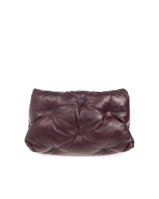 Maison Margiela Purple 'glam Slam Medium' Shoulder Bag,