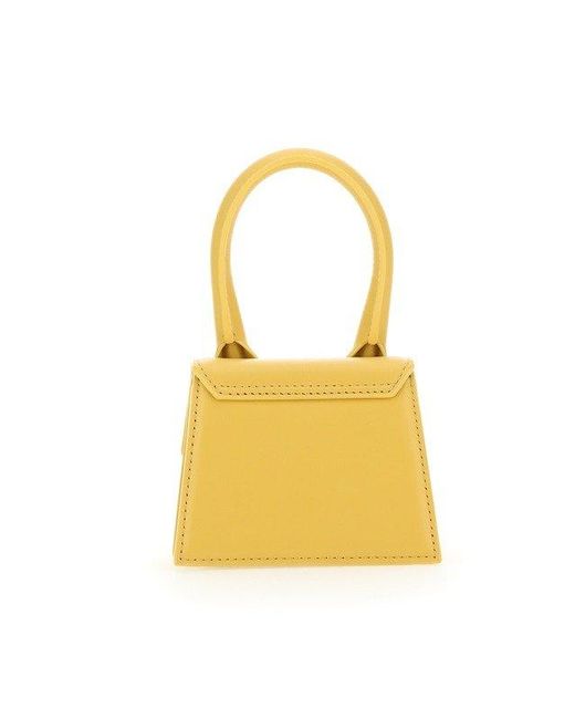 Jacquemus Yellow Le Chiquito Mini Handbag