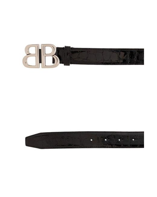 Balenciaga Black Belt With Logo,