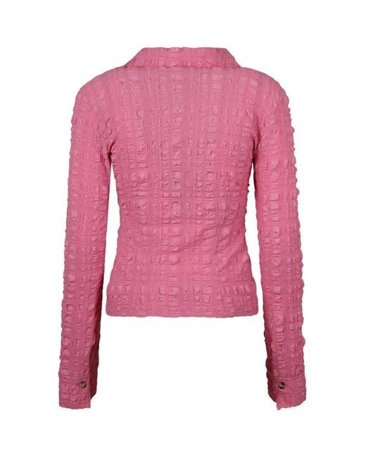 Nanushka Pink Lotte Long Sleeved Shirt