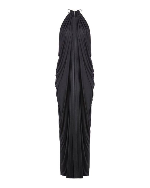 Tom Ford Blue Halterneck Evening Dress