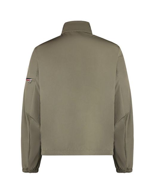 Moncler Green Ruinette Techno Fabric Jacket for men