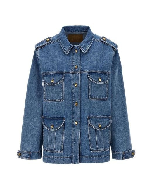 Blazé Milano Blue Nariida Maya Utility Jacket