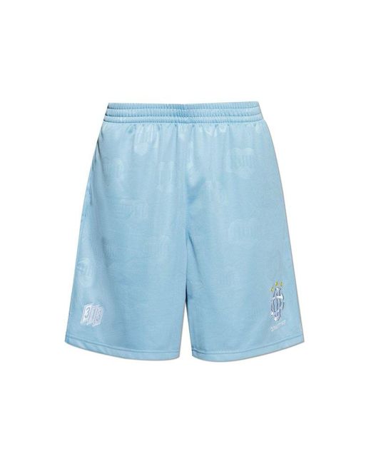 Carhartt Blue Patterned Shorts for men