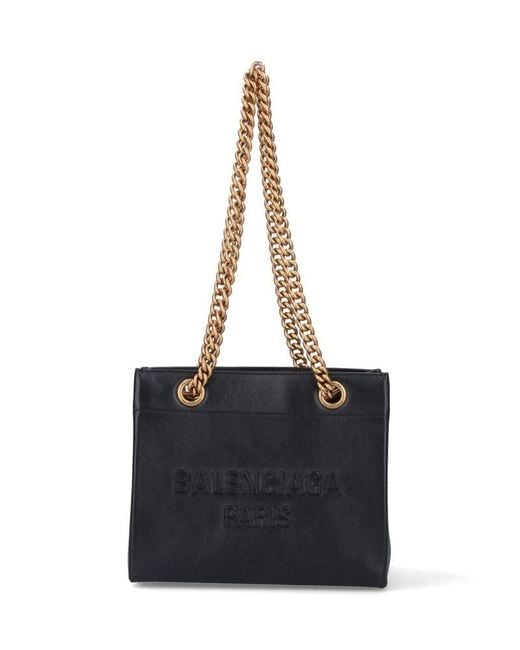 Balenciaga Black Small Tote Bag "duty Free"