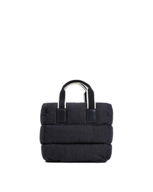 Moncler Blue Mini Caradoc Tote Bag