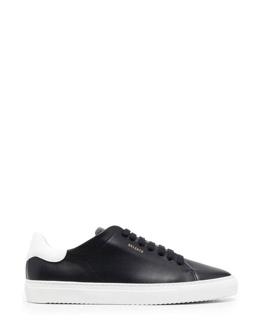 Axel Arigato Clean 90 Laced Low-top Sneakers in Black for Men | Lyst