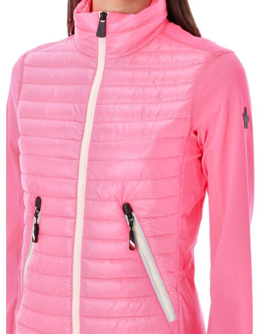 3 MONCLER GRENOBLE Pink Puffer