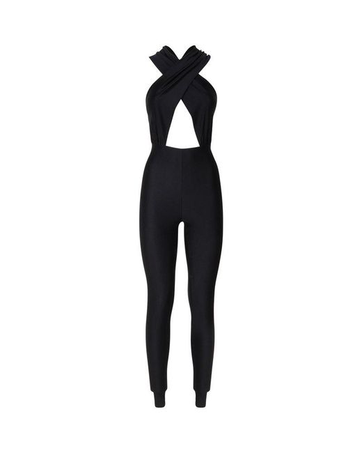 ANDAMANE Blue Hola Cross-Over Jumpsuit