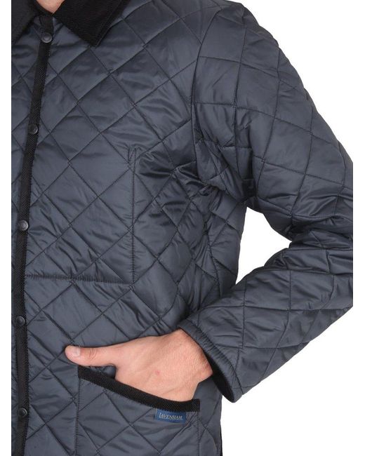 Lavenham Gray Raydon Quilted Jacket for men