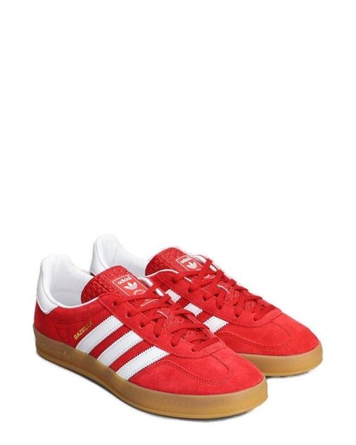 Adidas Red Originals Gazelle Indoor Low-top Sneakers