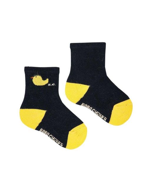 Bobo Choses White Duckling Ankle Socks for men
