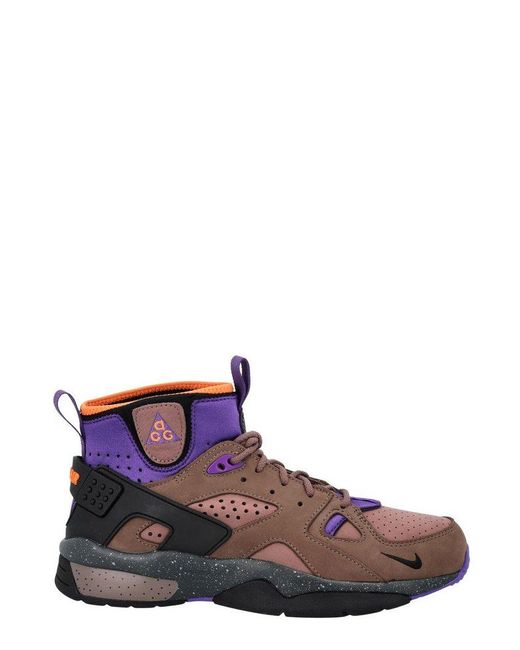 Nike Purple Acg Air Mowabb Sneakers