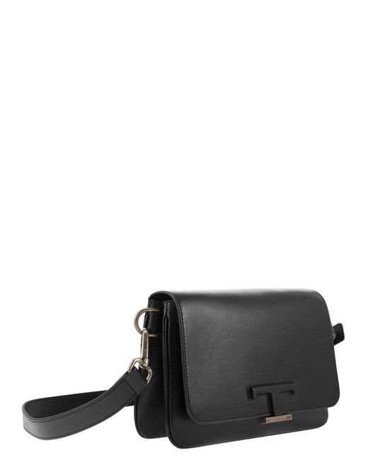 Tod's Black T Timeless Mini Belt Bag for men