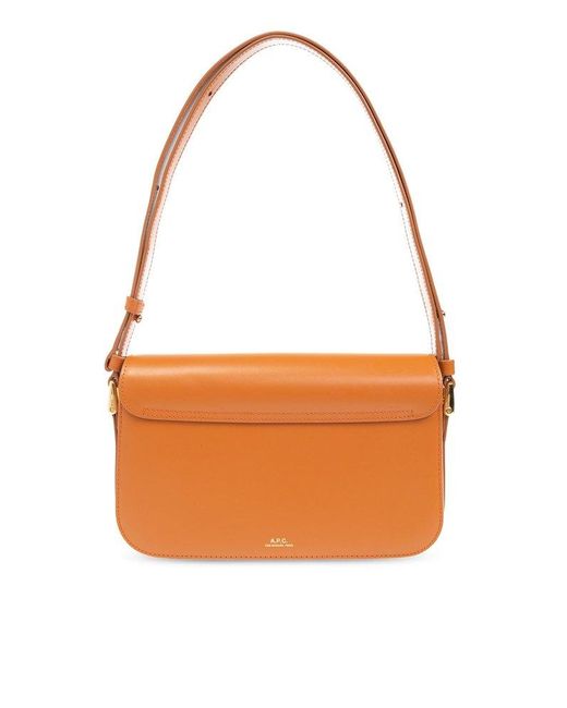 A.P.C. Orange Grace Shoulder Bag