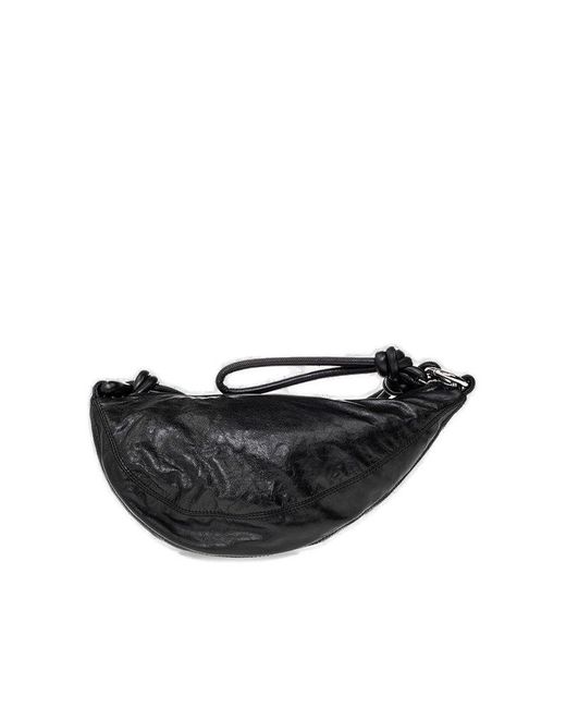 Dries Van Noten Knot detailed Zipped Shoulder Bag in Black for Men
