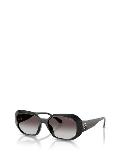 Michael Kors Metallic Siesta Key Irregular Frame Sunglasses