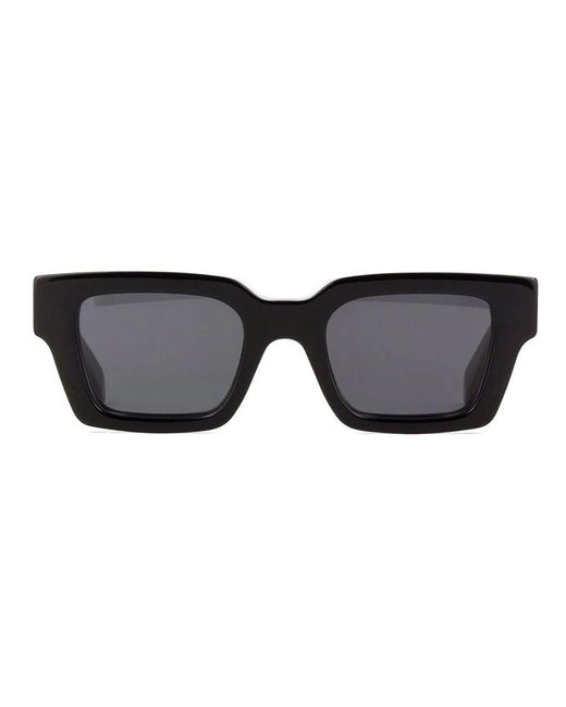 Off-White c/o Virgil Abloh Black Square Frame Sunglasses