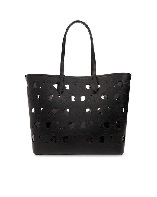 MICHAEL Michael Kors Black ‘Eliza’ Shopper Bag