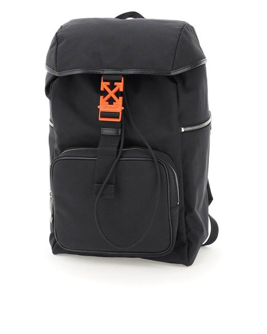 Off-White c/o Virgil Abloh Black Arrow Nylon Backpack for men