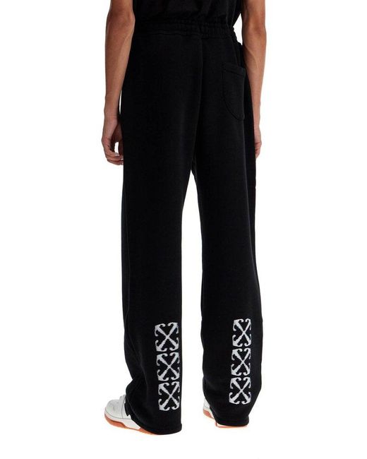Off-White c/o Virgil Abloh Jogger Pants With Windy in Black