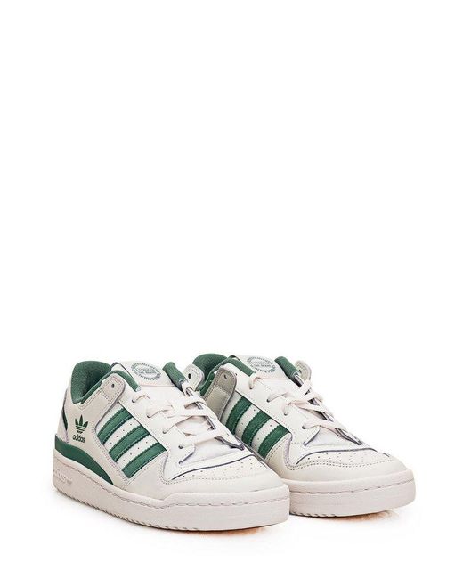 Adidas Originals Green Forum Low-top Cl Sneakers for men