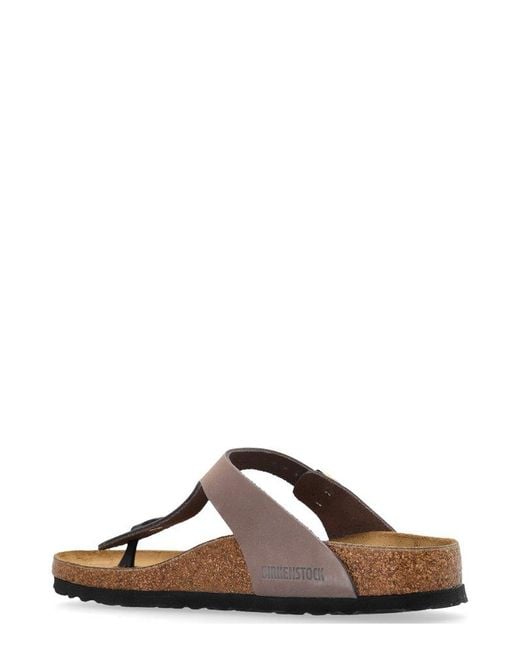 Birkenstock Brown Gizeh Sandals