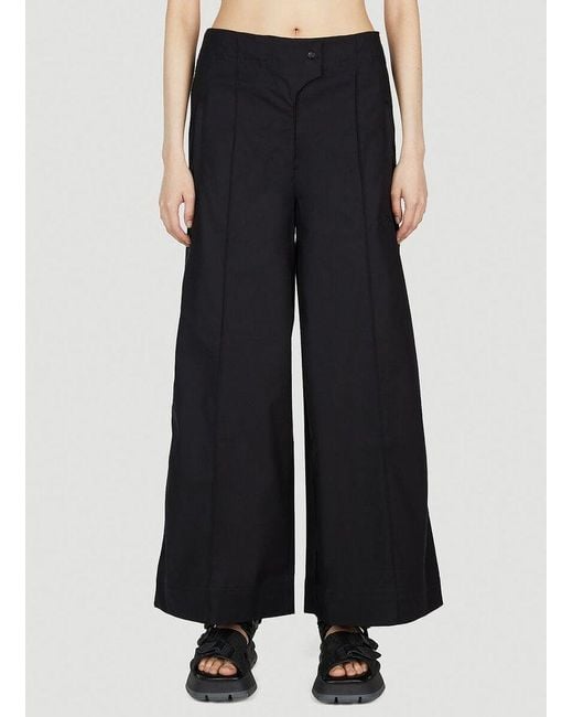 The North Face Black Wide Leg Pleated Pants
