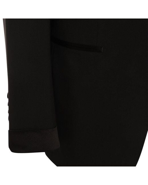 Tom Ford Black Wool Suits for men