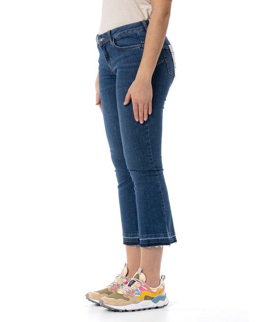 Liu Jo Blue Flared Bootcut Jeans