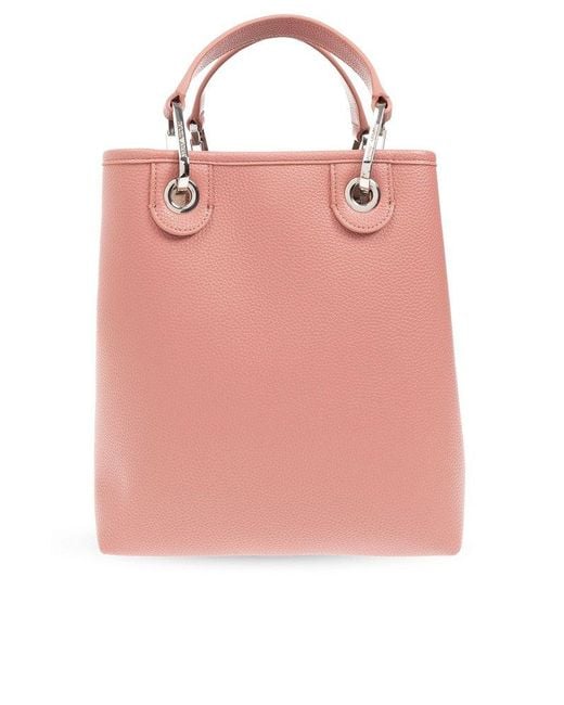 Emporio Armani Pink Shoulder Bag,