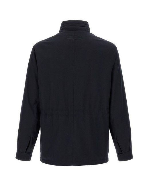 Zegna Blue Motorin 250Cc Jacket for men