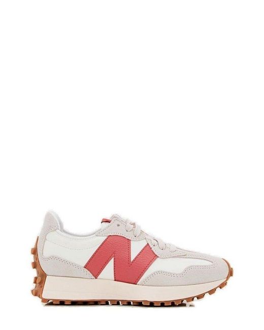 New Balance 327 Low-top Sneakers in Pink | Lyst