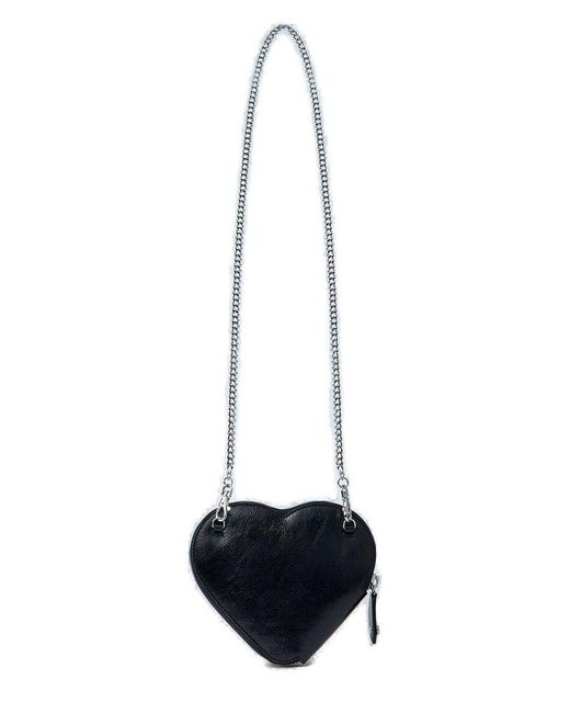 Vivienne Westwood White Logo Plaque Shoulder Bag