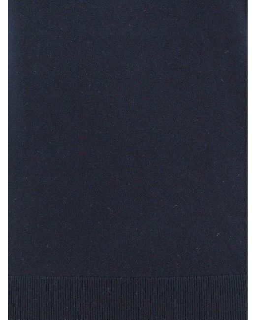 Loro Piana Blue Cashmere Sweater