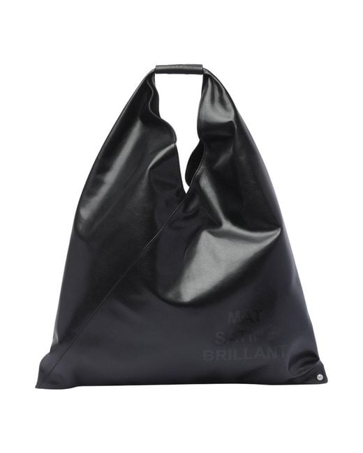MM6 by Maison Martin Margiela Black Classic Japanese Handbag