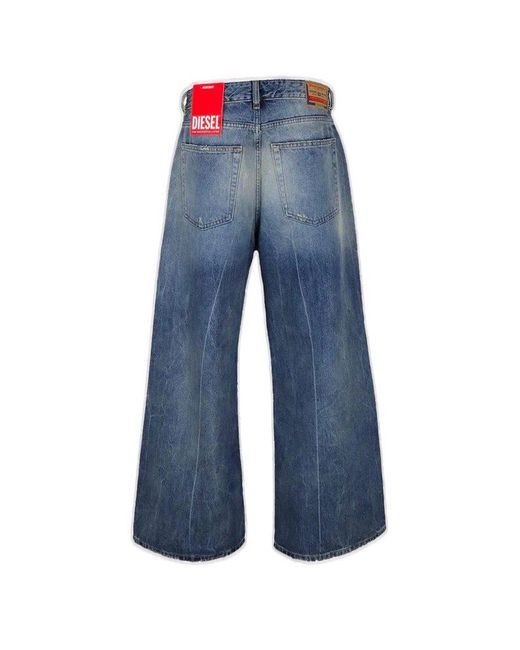 DIESEL Blue 1996 D-Sire Wide Leg Jeans