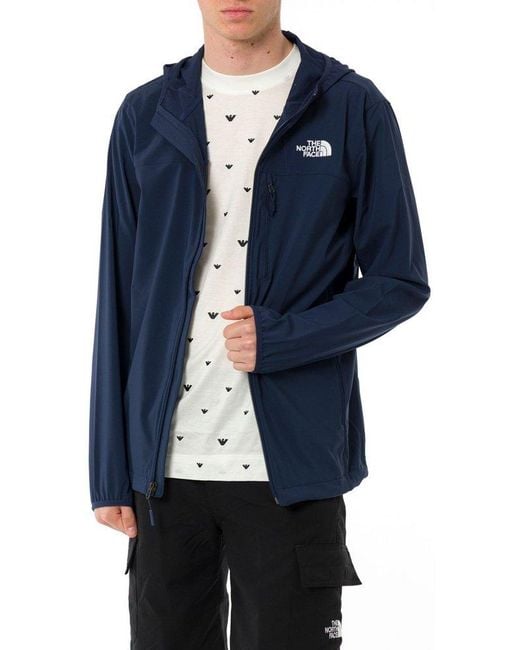 The North Face Blue Nimble Hooded Jacket for men