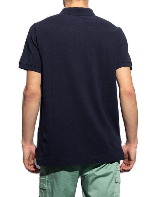 Canada Goose Blue 'beckley' Cotton Polo Shirt, for men